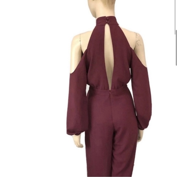 TigER Mist jumpsuit cold shoulder long sleeve S:S - Picture 5 of 16